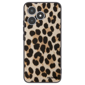 Picasee fekete szilikon tok az alábbi mobiltelefonokra Realme C53 - Brown Tiger