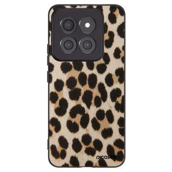Picasee fekete szilikon tok az alábbi mobiltelefonokra Xiaomi 14 Pro - Brown Tiger