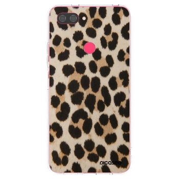 Picasee átlátszó szilikon tok az alábbi mobiltelefonokra Xiaomi Mi 8 Lite - Brown Tiger