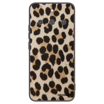 Picasee fekete szilikon tok az alábbi mobiltelefonokra Realme 11 Pro+ - Brown Tiger