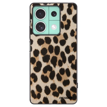 Picasee fekete szilikon tok az alábbi mobiltelefonokra Xiaomi Redmi Note 13 5G - Brown Tiger