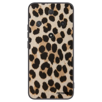 Picasee fekete szilikon tok az alábbi mobiltelefonokra Honor Magic6 Lite 5G - Brown Tiger