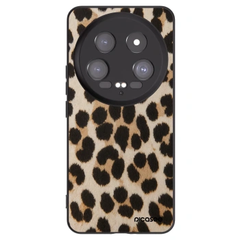 Picasee fekete szilikon tok az alábbi mobiltelefonokra Xiaomi 14 Ultra - Brown Tiger
