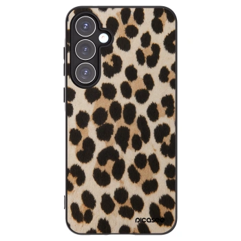 Picasee fekete szilikon tok az alábbi mobiltelefonokra Samsung Galaxy A55 5G A556B - Brown Tiger