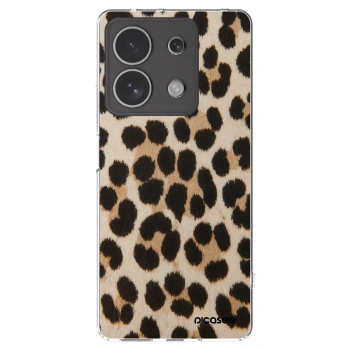Picasee átlátszó szilikon tok az alábbi mobiltelefonokra Xiaomi Redmi Note 13 4G - Brown Tiger