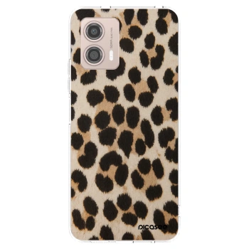 Picasee átlátszó szilikon tok az alábbi mobiltelefonokra Motorola Moto G53 5G - Brown Tiger