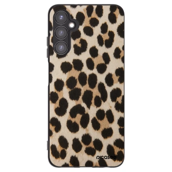 Picasee fekete szilikon tok az alábbi mobiltelefonokra Samsung Galaxy A05s A057G - Brown Tiger