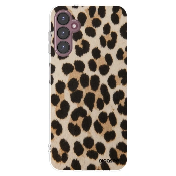 Picasee átlátszó szilikon tok az alábbi mobiltelefonokra Samsung Galaxy A05s A057G - Brown Tiger