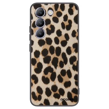Picasee fekete szilikon tok az alábbi mobiltelefonokra Vivo V40 SE 5G - Brown Tiger