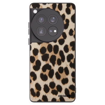 Picasee fekete szilikon tok az alábbi mobiltelefonokra OnePlus 12 5G - Brown Tiger