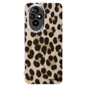 Picasee átlátszó szilikon tok az alábbi mobiltelefonokra Honor 200 Pro 5G - Brown Tiger
