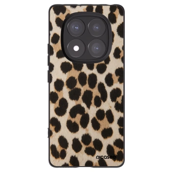 Picasee fekete szilikon tok az alábbi mobiltelefonokra Xiaomi Redmi Note 14 Pro 5G - Brown Tiger