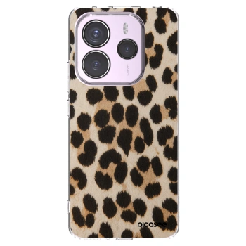Picasee átlátszó szilikon tok az alábbi mobiltelefonokra Xiaomi Redmi Note 14 5G - Brown Tiger