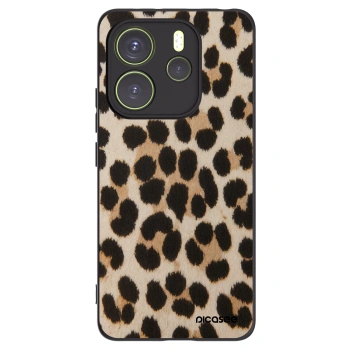 Picasee fekete szilikon tok az alábbi mobiltelefonokra Xiaomi Redmi Note 14 4G - Brown Tiger