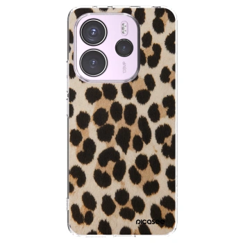 Picasee átlátszó szilikon tok az alábbi mobiltelefonokra Xiaomi Redmi Note 14 4G - Brown Tiger