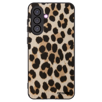 Picasee fekete szilikon tok az alábbi mobiltelefonokra Samsung Galaxy A36 5G - Brown Tiger