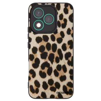 Picasee fekete szilikon tok az alábbi mobiltelefonokra Honor 400 Lite 5G - Brown Tiger