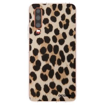 Picasee átlátszó szilikon tok az alábbi mobiltelefonokra Huawei P30 - Brown Tiger