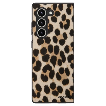 Szilikon tok erre a típusra Samsung Galaxy Z Fold5 5G - Brown Tiger