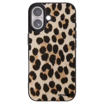 Picasee fekete szilikon tok az alábbi mobiltelefonokra Apple iPhone 17 - Brown Tiger