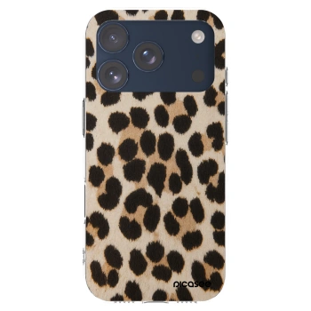 Picasee átlátszó szilikon tok az alábbi mobiltelefonokra Apple iPhone 17 Pro - Brown Tiger