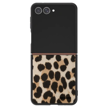 Szilikon tok erre a típusra Samsung Galaxy Z Flip7 5G - Brown Tiger