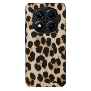 Szilikon tok erre a típusra Xiaomi Redmi Note 14 Pro+ 5G - Brown Tiger