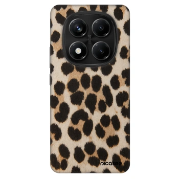 Szilikon tok erre a típusra Xiaomi Redmi Note 14 Pro 5G - Brown Tiger