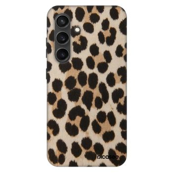 Szilikon tok erre a típusra Samsung Galaxy S24+ S926B 5G - Brown Tiger
