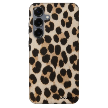 Szilikon tok erre a típusra Samsung Galaxy S25+ 5G - Brown Tiger