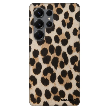 Szilikon tok erre a típusra Samsung Galaxy S25 Ultra 5G - Brown Tiger