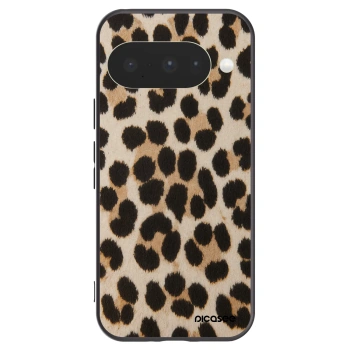 Picasee fekete szilikon tok az alábbi mobiltelefonokra Google Pixel 10 - Brown Tiger