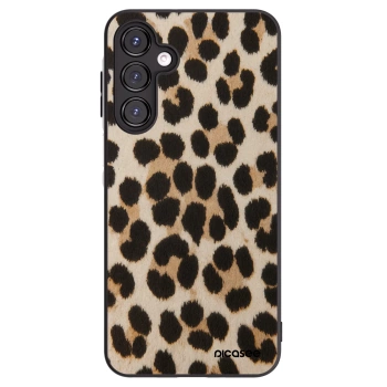 Picasee fekete szilikon tok az alábbi mobiltelefonokra Samsung Galaxy A16 4G - Brown Tiger
