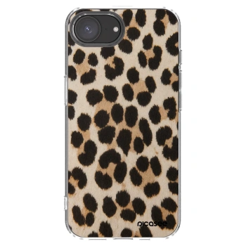 Picasee átlátszó szilikon tok az alábbi mobiltelefonokra Apple iPhone 17e - Brown Tiger