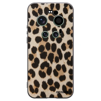 Picasee fekete szilikon tok az alábbi mobiltelefonokra Xiaomi 17 Ultra - Brown Tiger