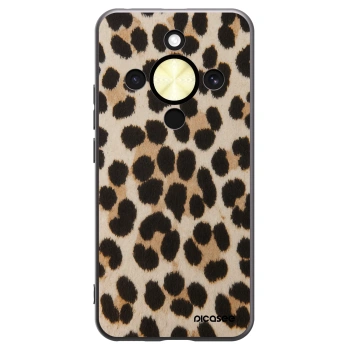 Picasee fekete szilikon tok az alábbi mobiltelefonokra Honor Magic8 Lite 5G - Brown Tiger