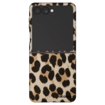 Szilikon tok erre a típusra Samsung Galaxy Z Flip7 5G - Brown Tiger