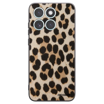 Picasee fekete szilikon tok az alábbi mobiltelefonokra Motorola Edge 70 Fusion - Brown Tiger