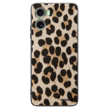 Picasee fekete szilikon tok az alábbi mobiltelefonokra Motorola Moto G06 - Brown Tiger