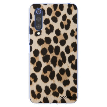 Picasee átlátszó szilikon tok az alábbi mobiltelefonokra Xiaomi Mi 9 SE - Brown Tiger