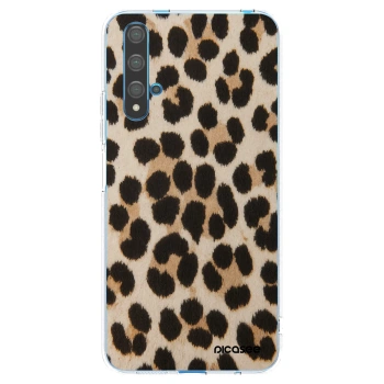 Picasee átlátszó szilikon tok az alábbi mobiltelefonokra Huawei Nova 5T - Brown Tiger