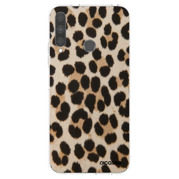 Picasee átlátszó szilikon tok az alábbi mobiltelefonokra Huawei P40 Lite E - Brown Tiger