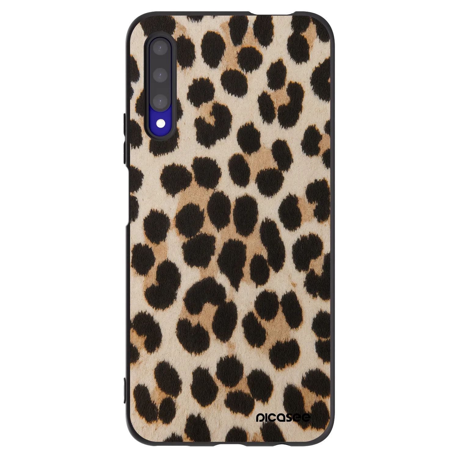 Picasee fekete szilikon tok az alábbi mobiltelefonokra Honor 9X Pro - Brown Tiger