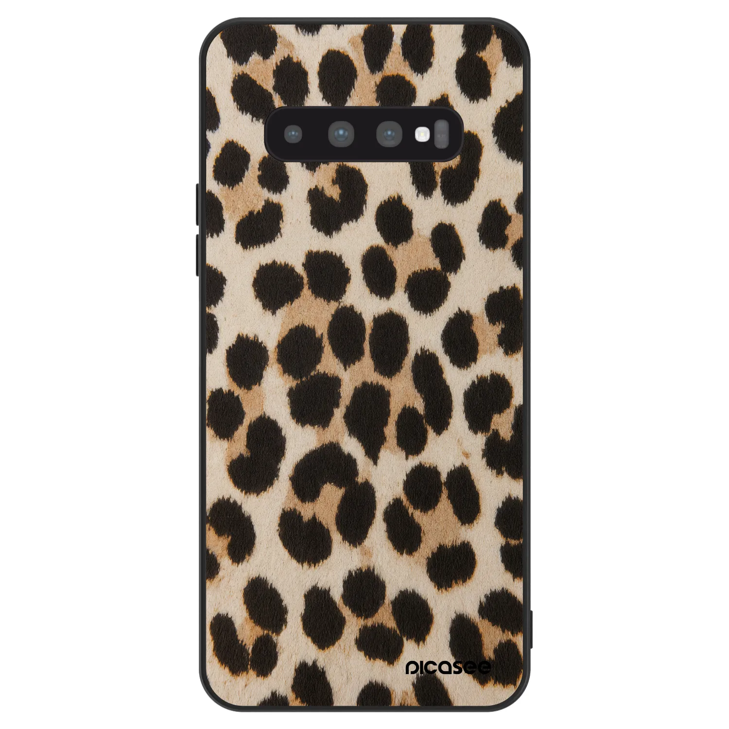 Picasee ULTIMATE CASE Samsung Galaxy S10 G973 - készülékre - Brown Tiger