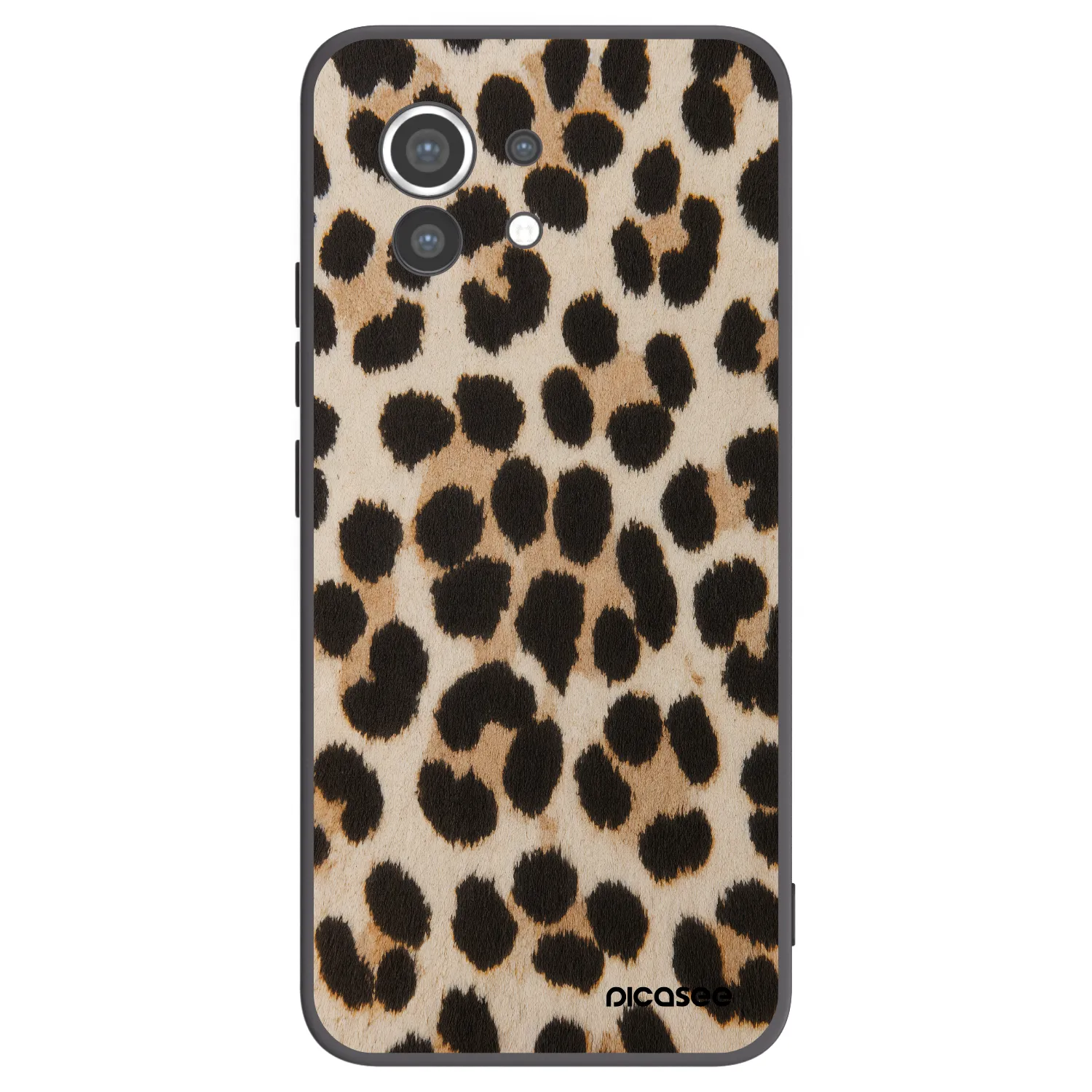 Picasee fekete szilikon tok az alábbi mobiltelefonokra Xiaomi Mi 11 - Brown Tiger