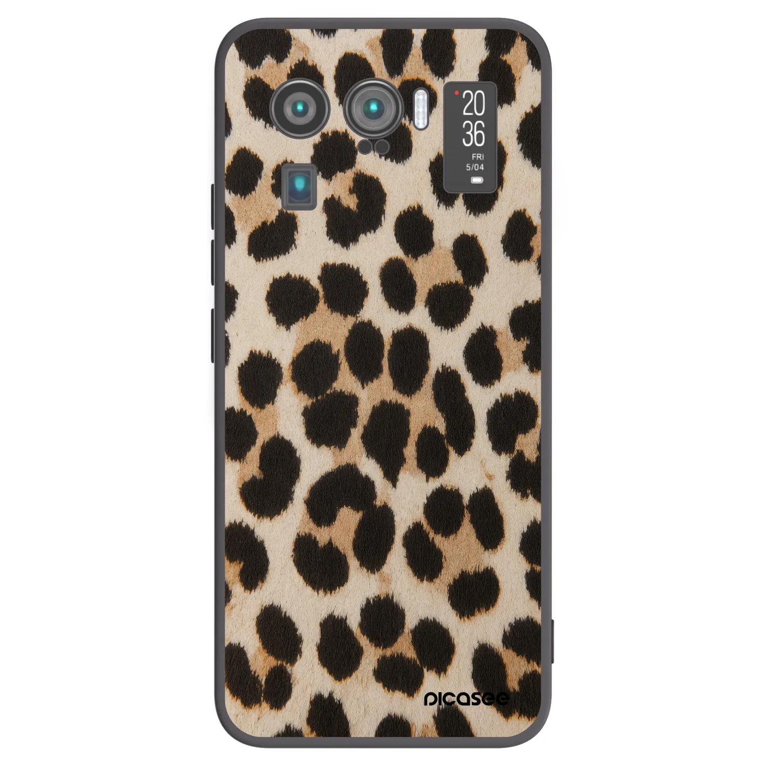 Picasee fekete szilikon tok az alábbi mobiltelefonokra Xiaomi Mi 11 Ultra - Brown Tiger