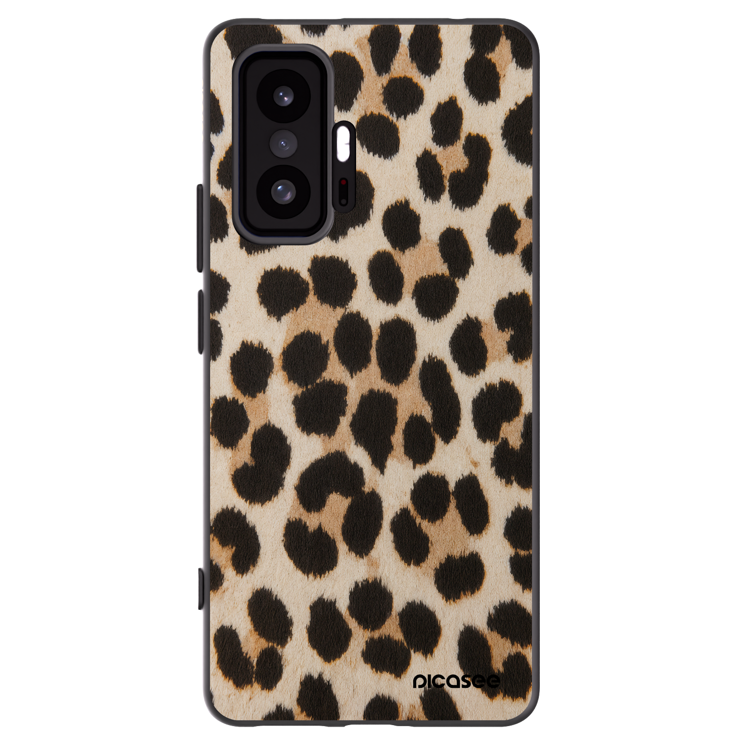 Picasee fekete szilikon tok az alábbi mobiltelefonokra Xiaomi 11T Pro - Brown Tiger