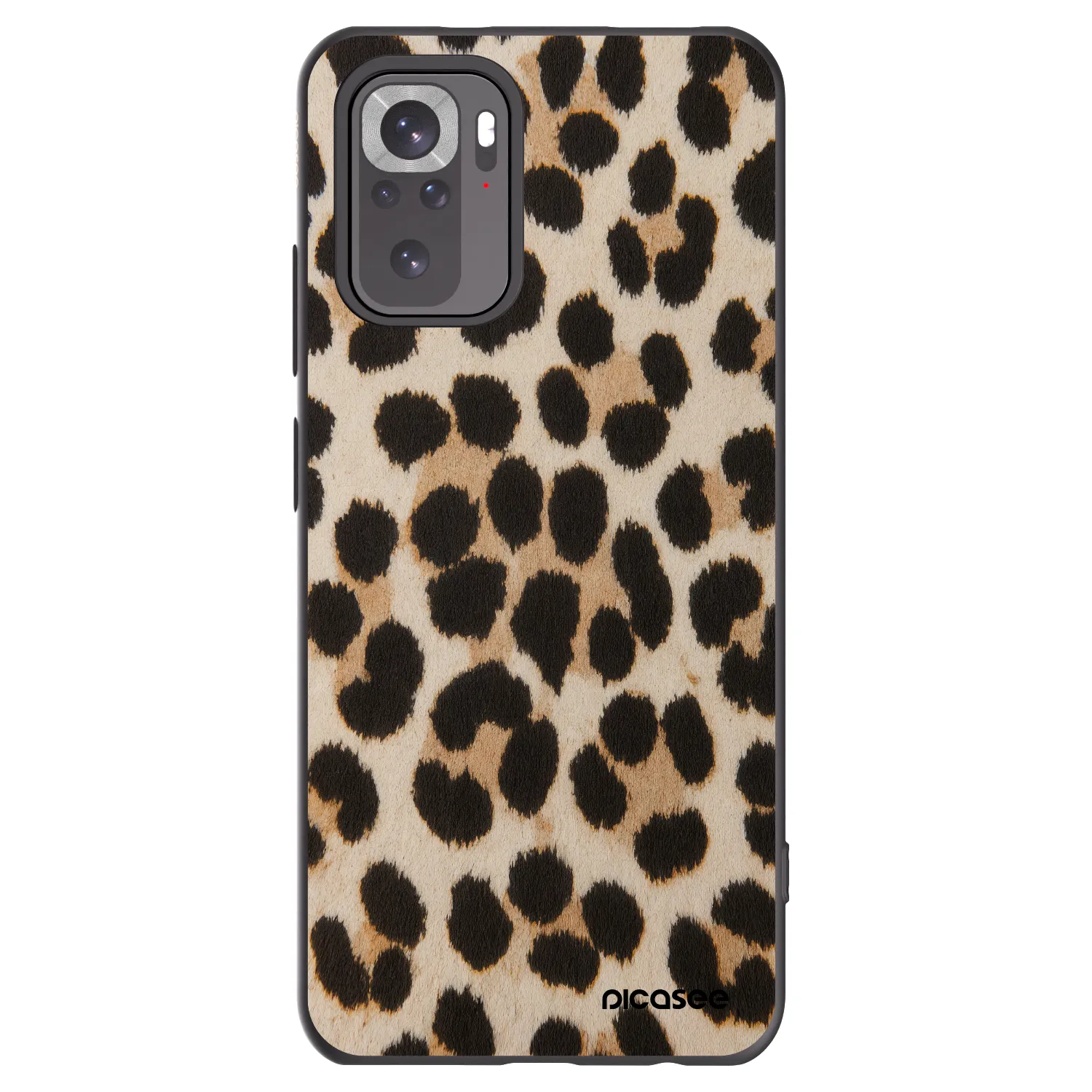 Picasee fekete szilikon tok az alábbi mobiltelefonokra Xiaomi Redmi Note 11S 4G - Brown Tiger