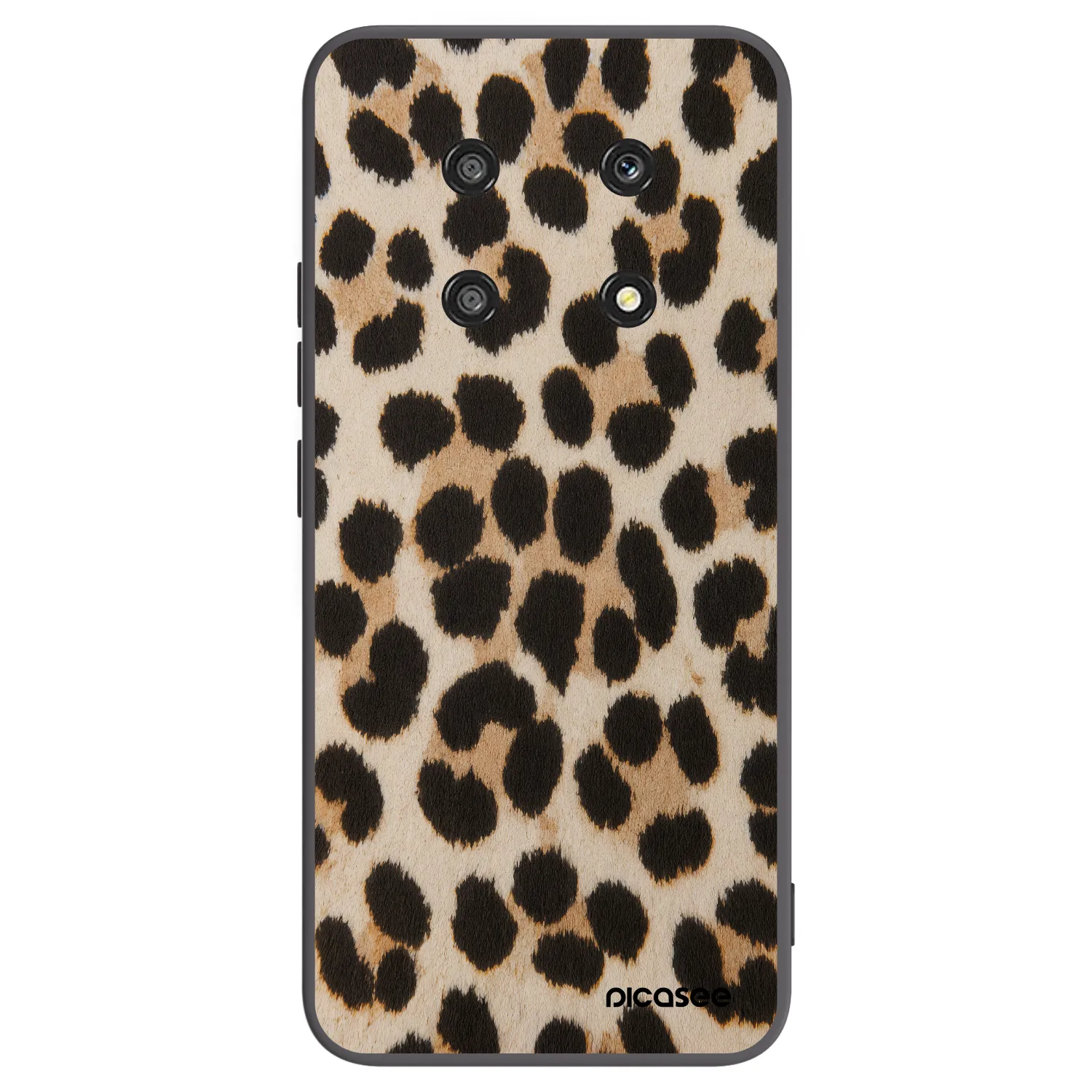 Picasee fekete szilikon tok az alábbi mobiltelefonokra Honor Magic4 Lite 5G - Brown Tiger