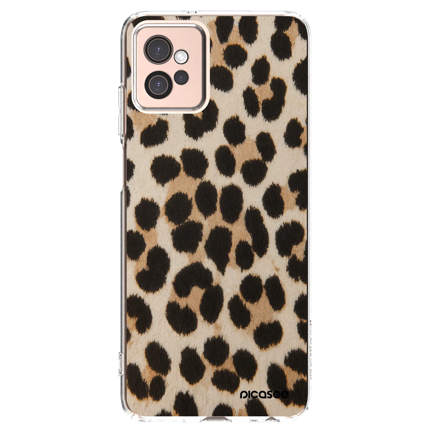 Picasee átlátszó szilikon tok az alábbi mobiltelefonokra Motorola Moto G32 - Brown Tiger